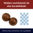 FORMA MINI TRUFA 18 CAVIDADES BWB MOLDE CHOCOLATE